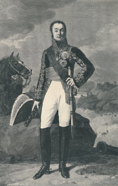 Marechal Nicolas-Charles Oudinot, duque de Reggio, 1811, 1896 de Henry Wolf