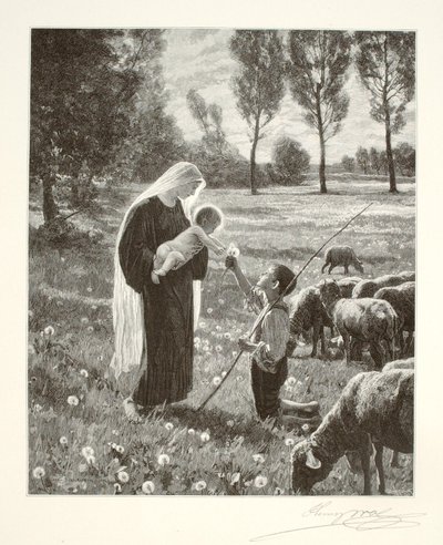 Maria encontra um pastor de Henry Wolf