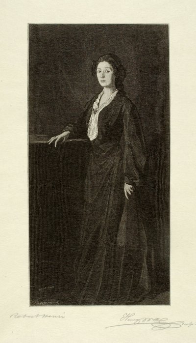 Retrato da Sra. Henri de Henry Wolf