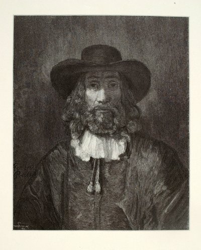 Retrato de um homem de Henry Wolf