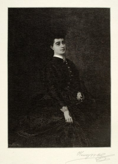 Retrato de uma senhora espanhola de Henry Wolf