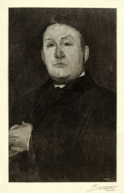 Richard Canfield, um esboço de retrato de Henry Wolf