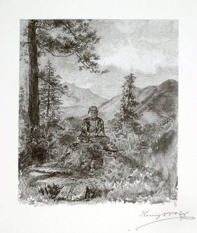 Estátua de Oya Jizo de Henry Wolf