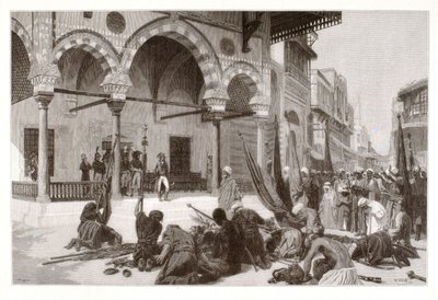 Submissão dos Mamelucos a Napoleão de Henry Wolf