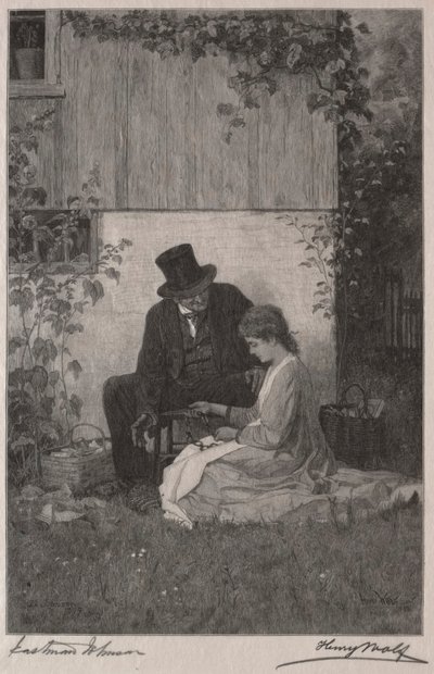 O vendedor ambulante de Nova Inglaterra de Henry Wolf
