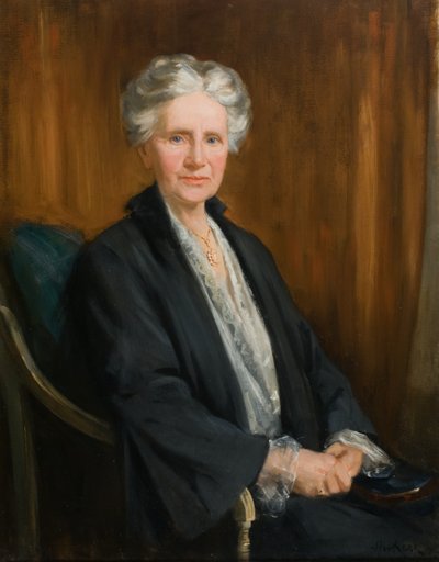 Sra. Elizabeth Low, século XX (óleo sobre tela) de Henry Wright Kerr