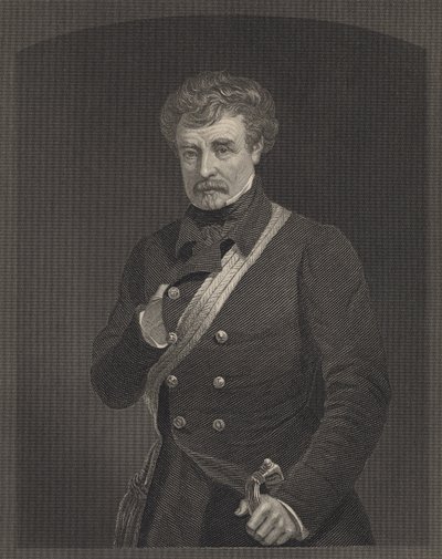 Marechal de campo Colin Campbell, gravado por William Holl de Henry Wyndham Phillips