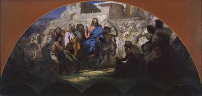 tentativa de Cristo em Jerusalém, 1876 de Henryk Siemiradzki