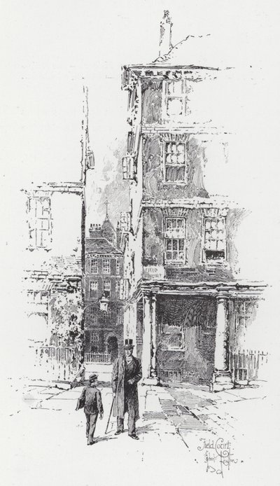 Tribunal de Campo (gravura) de Herbert (after) Railton