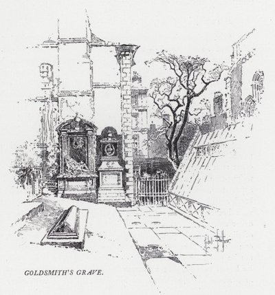 Túmulo do ourives (gravação) de Herbert (after) Railton