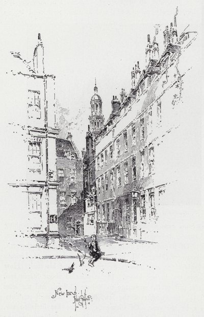 Nova Pousada (gravura) de Herbert (after) Railton
