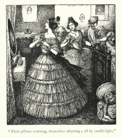 Lendas de Ingoldsby: O relato de Barney Maguire sobre a Coroação (litografia) de Herbert Cole