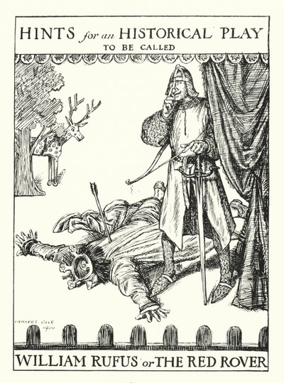 Lendas de Ingoldsby: Dicas de uma peça histórica, a ser chamada (litografia) de Herbert Cole