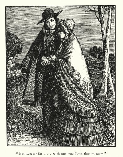 Lendas de Ingoldsby: Canção (litografia) de Herbert Cole