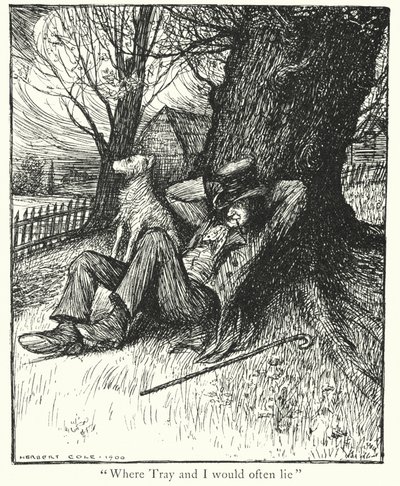 Lendas de Ingoldsby: O Cynotaph (litografia) de Herbert Cole