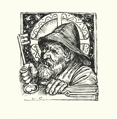 Lendas de Ingoldsby: A Senhora Rohesia (litografia) de Herbert Cole