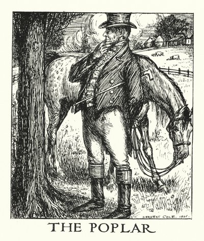 Lendas de Ingoldsby: O choupo (litografia) de Herbert Cole