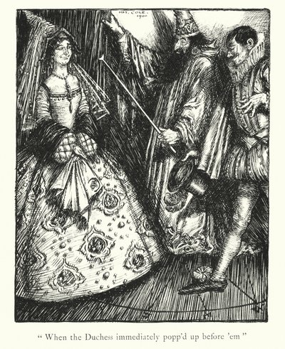 Lendas de Ingoldsby: A Tragédia (litografia) de Herbert Cole