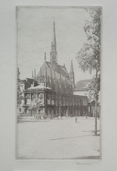 St. Chapelle, Paris de Herbert Gordon Warlow