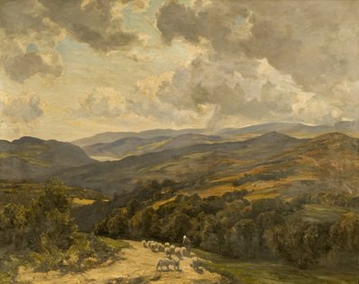 Galês Hills perto de Barmouth de Herbert Hughes Stanton