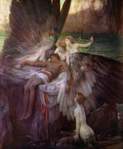 O lamento por Ícaro de Herbert James Draper