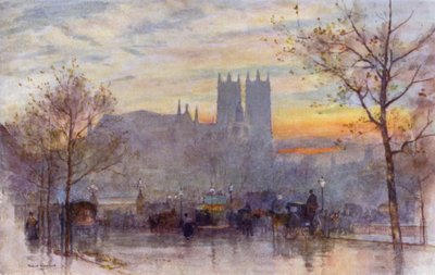Luz depois da chuva (cor litho) de Herbert Menzies (after) Marshall