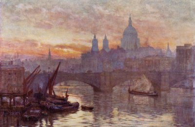 Ponte Southwark e Catedral de St Paul