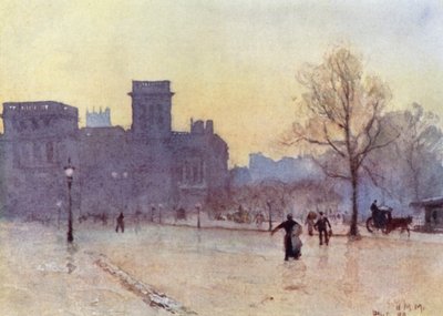 The India Office (cor litho) de Herbert Menzies (after) Marshall