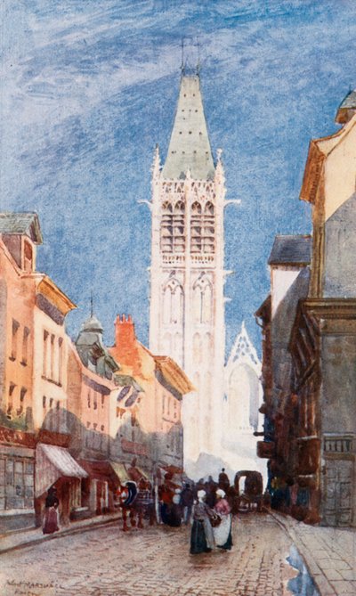 Rua de L &39;Horlage, Rouen de Herbert Menzies Marshall