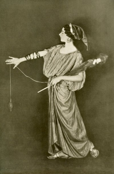 Uma Mulher do Povo, Século V, BC, 1924. de Herbert Norris