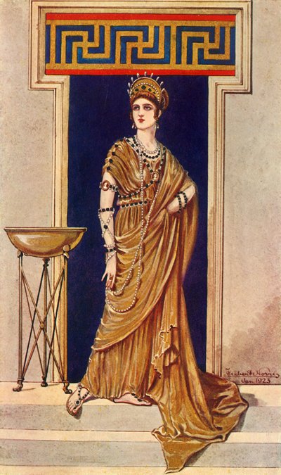 Uma imperatriz do segundo e terceiro século, AD, 1924. de Herbert Norris