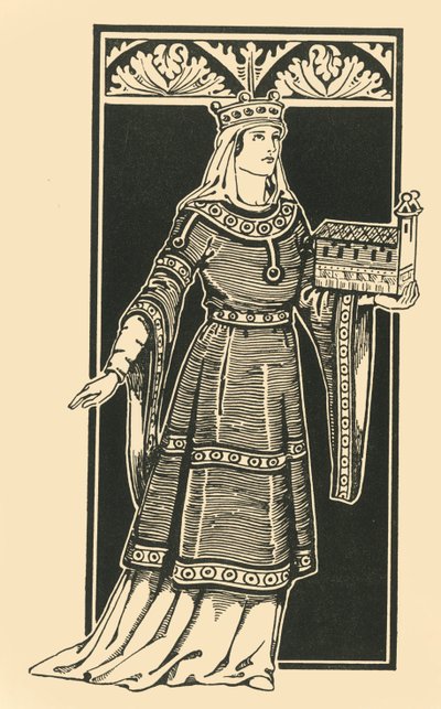 A Imperatriz Cunigunda, 1002-1024, 1924. de Herbert Norris