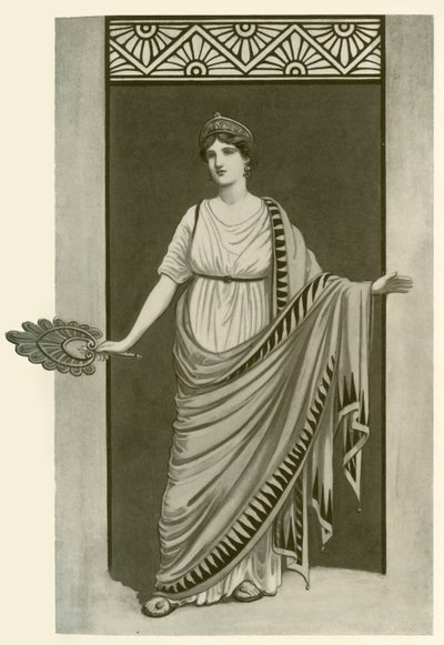 O Himation. Uma roupa usada na Grécia e Roma entre 550 aC e 300 dC, 1924. de Herbert Norris