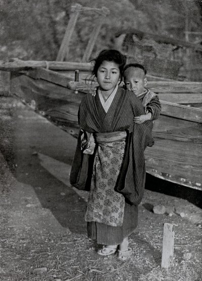 Um Filho de Pescador (foto a p/b) de Herbert Ponting