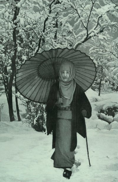 Dezembro no Japão, 1910. de Herbert Ponting