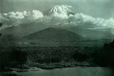 Fuji ao nascer do sol, 1910. de Herbert Ponting