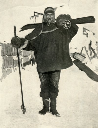 Suboficial Crean Who recebeu a Medalha Albert, 1911, 1913 de Herbert Ponting