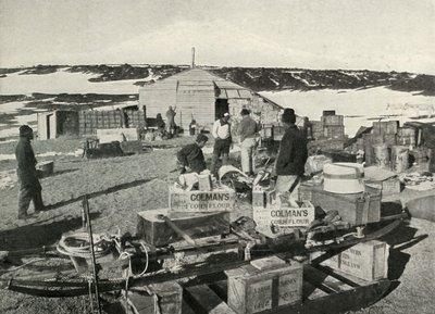 A condição dos assuntos uma semana após o desembarque, 1911, 1913 de Herbert Ponting