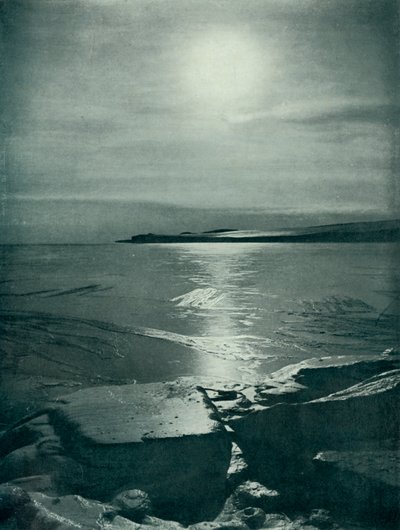 O congelamento do mar, c19101913, 1913. de Herbert Ponting