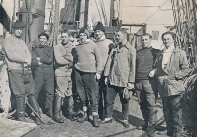 Os oficiais da Terra Nova, viagem de 1912, 1913 de Herbert Ponting
