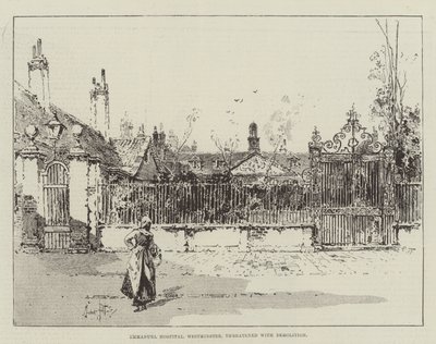 Hospital Emmanuel, Westminster, ameaçado com demolição de Herbert Railton