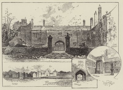 Torre de Hoghton em Lancashire de Herbert Railton