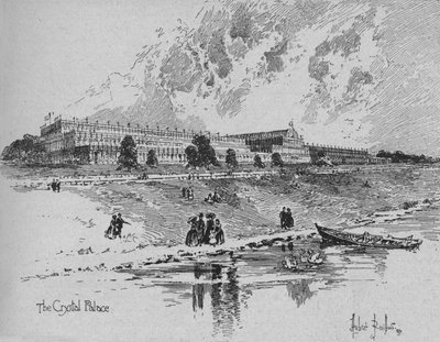O Palácio de Cristal em Hyde Park, Londres, 1851, 1891 de Herbert Railton