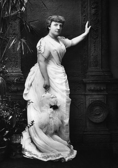 Frances Hodgson Burnett, 1888 de Herbert Rose Barraud