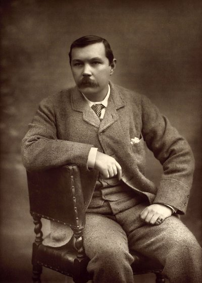 Retrato de Sir Arthur Conan Doyle 1859-1930, 1893. de Herbert Rose Barraud
