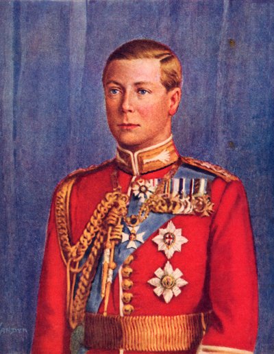 Eduardo VIII, ilustração de &39;Sua Majestade o Rei Eduardo VIII&39;, publicado em 1936 de Herbert Vandyk