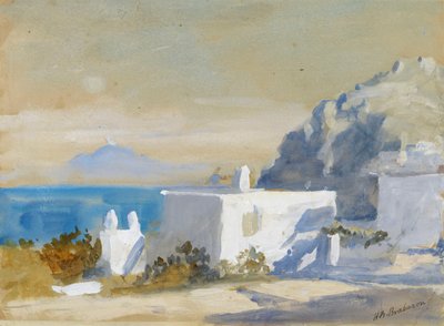 Casas em Capri de Hercules Brabazon Brabazon