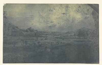 Vale da Montanha com Campos Cercados de Hercules Segers