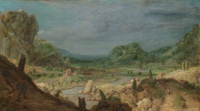 Vale do rio, c.1626-30 de Hercules Segers