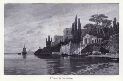 A Vila de Nero (gravura) de Herman David Salomon Corrodi